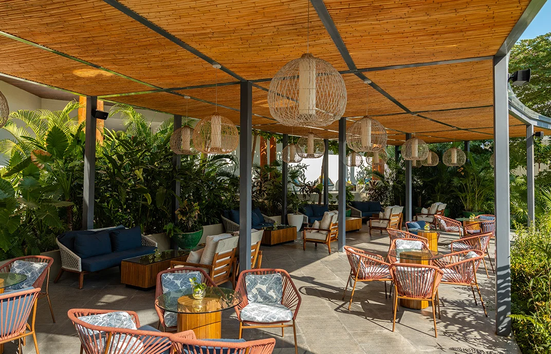 El restaurante bar favorito del resort